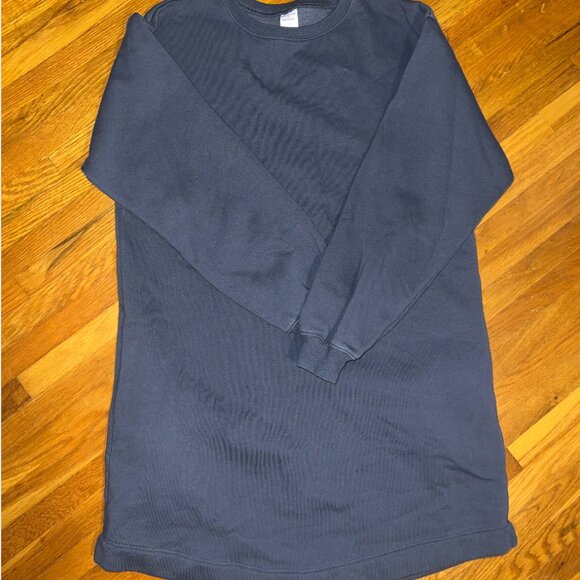 Melrose and Market Colonial Blue Sweatshirt Dress - Picture 3 of 4